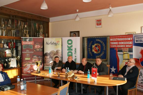 Konferencja prasowa przed XXXI Turniejem o Złotą Rękawicę Wisły